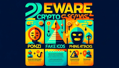 2024年に警戒すべき3つの暗号資産詐欺